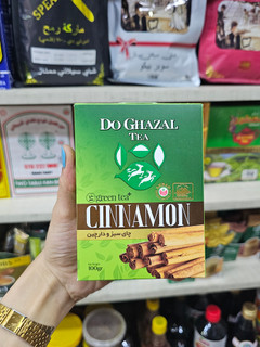چای سبز و دارچین دوغزال ۱۰۰گرمی